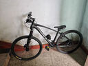 WOLF跑狼硬核300PRO山地车成人男女铝合金18速桶轴油碟越野山地自行车 消光黑银 /禧玛诺18速/120响花鼓 27.5寸轮径X17寸车架 硬核300plus(快拆版) 实拍图
