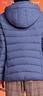 坦博尔轻薄羽绒服女短款宽松脱卸帽秋保暖女士外套TD236256 浅黛蓝 200  实拍图