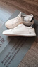 金利来（Goldlion）【新年送礼】男鞋时尚个性板鞋舒适系带休闲鞋55323073920A白37 实拍图