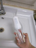 HYUNDAI冲牙器高频家用洗牙器牙齿冲洗器便携式水牙线深度清洁牙缝正畸矫正大容量节日送男女朋友家人礼物 纯白 4支喷头 实拍图