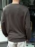 真维斯（Jeanswest）220g重磅华夫格长袖t恤男春秋款肌理感户外休闲打底衫内搭上衣男 【220g重磅】浅米(纯色) L (175) (收藏加购优先发) 实拍图
