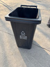 天枢垃圾桶大号240升大容量商用酒店物业室外户外环卫分类带盖带轮果皮箱灰色其他垃圾 实拍图