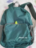 回力户外旅行包男轻便旅游登山包多功能可折叠双肩背包女防水皮肤包 灰绿【可折叠 面料升级款】 实拍图