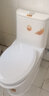 浴美优品坐便器马桶小户型卫生间家用旋涡虹吸式坐便器节水通用双坑距工程 S251款全新升级超炫虹吸 305/300mm 实拍图