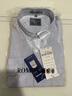 罗蒙（ROMON）牛津纺长袖衬衫男新款休闲纯棉衬衣青年时尚修身衬衫 CS19HF61022蓝白条 41 (建议140-160斤) 实拍图