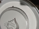 索亚达卧室灯吸顶灯现代简约led主卧灯2024年新款网红水晶书房房间灯具 爱心款直径48cm48瓦 智能语音 实拍图