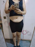 Mocseled产后塑身收腹内裤女夏季安全裤强力收减小肚子高腰无痕提臀收腹裤 【平角】肤色+黑色 XL （建议140-160斤） 实拍图