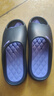 回力拖鞋男士厚底浴室防滑一字拖eva外穿沙滩凉鞋SDJ-0532 黑紫 42-43 实拍图