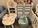曼龙儿童沙发婴儿可爱卡通女孩男孩宝宝阅读小沙发坐凳太空舱座椅 小恐龙沙发+花生桌 实拍图