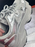 回力四季松糕厚底老爹鞋女冬季小个子增高2025春季新款网面透气休闲运动鞋 银色（专柜品质） 35 （专柜品质） 实拍图