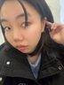 柚芳红色相思豆仿锆石耳钉女小众设计轻奢高级气质新年耳饰2025年新款 金色【一对装】 实拍图