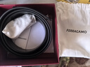 菲拉格慕（Ferragamo） 腰带男士休闲商务正装皮带【带宽约3.5cm/可裁剪】 675542 724127 马蹄扣双面 115码【适合3尺5以内腰围】 实拍图