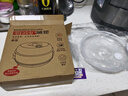 适配美的格兰仕食品级微波炉专用蒸盒多层蒸笼容器 (5%的人群选择)单层+1张硅胶不粘蒸布【加厚升级 实拍图