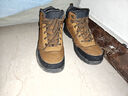 迪卡侬男士冬季保暖防水中帮徒步鞋 棕色 42 实拍图