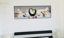 墨派卧室装饰画床头挂画现代简约轻奢酒店墙画客厅背景墙主卧房间壁画 心心相印 180x60cm适合2.0米床晶瓷 实拍图