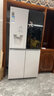 LG508升十字四门冰箱 智能自动制冰机轻敲即现透视窗美妆冰箱风冷无霜 超薄节能变频F544MEH85D 【敲一敲】精华白508L制冰机冰箱 实拍图