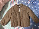 巴拉巴拉童装儿童棉服男童女童外套冬装棉衣绣花宝宝衣服 咖啡A51212 130 实拍图