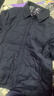 【黑金商务羽绒服】男士羽绒服白鸭绒轻薄款男装休闲衬衫短款秋冬 藏青 XL【135-155斤】 实拍图