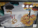 良品大师电表箱装饰画免打孔现代简约配电箱遮挡壁画客厅挂画闸盒开关墙画 家和富贵 70*50遮挡60*40 带液压款 实拍图