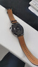 华为（HUAWEI）手表原装watch3丨GT丨GT2丨2e丨Pro丨buds真皮运动氟橡胶原装表带 华为GT3Pro原装表带皮表带灰色-22mm简装 watch3/GT/GT2/GT2E/Pro 实拍图