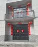 街亭集市公司开业生意对联2026大红新年开张门市商铺大门喜庆生意兴隆门联 植绒3.0#商通四海财源广195cm 实拍图