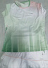 川崎（KAWASAKI）羽毛球服运动套装清爽透气短袖短裙训练服青花瓷A2807 青柳绿 XL 实拍图