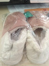 安尚芬棉拖鞋男士秋冬居家居防滑加绒保暖厚底户外防水全包跟羽绒棉鞋女 粉色【升级加厚款】 38-39 适合37-38 实拍图