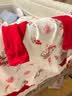 wua·wua宝宝满月衣服春秋连体衣红色中国风周岁秋装礼服过年婴儿新生儿 红袖飞龙在天（四季20-28度） 59cm （适合1-3月 体重8-12斤） 实拍图