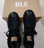 海澜之家（HLA）马丁靴男户外复古休闲秋冬工装鞋子男HAAGMM4AB20408 黑色加绒43 实拍图