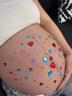 婧麒孕妇秋衣秋裤套装磨毛保暖内衣秋冬季哺乳睡衣产后打底衫月子服女 豆粉套装【修身美体 双面锁温】 XL[建议125-140斤] 实拍图
