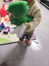 小猪佩奇玩偶毛绒玩具男女孩乔治玩偶恐龙泰迪熊陪睡娃娃公仔抱枕生日礼物 1#29cm恐龙 实拍图