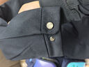鸭鸭（YAYA）夹克羽绒服男短款翻领轻薄中青年冬季新款保暖商务干部爸爸装外套 深蓝 L 175(建议120-140斤) 实拍图