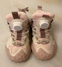 JEEP吉普儿童春秋款皮面运动鞋女童3-14岁潮款跑步鞋 粉紫28 实拍图