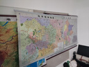 2025全新升级版 北京城市地图 地图挂图 大尺寸1.1米*0.8米 无拼缝 办公室、会议室挂图挂画背景墙面装饰 北京地图 城市城区图 实拍图