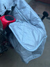 南极人电动车挡风被四季防雨防风保暖摩托电瓶车挡风被挡风罩4D8626灰色 实拍图
