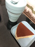 STOJO 美国stojo咖啡杯折叠杯水杯便携环保旅行随行户外压缩杯隔热套 海洋绿大-有吸管 470ml 实拍图