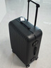 ITO行李箱铝框箱男女大容量万向轮托运拉杆箱小型密码箱登机箱旅行箱 黑曜灰 25英寸 需托运 实拍图