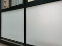 简一卫生间窗户玻璃隐私贴膜厕所窗户贴纸防走光浴室磨砂玻璃贴膜防窥 加厚静电白磨砂-（防窥效果好） 60*100cm 实拍图