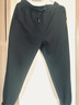 莱姆斯丁纯棉运动裤女加绒加厚春秋宽松显瘦束脚学生百搭休闲卫裤女长裤 黑色【加绒加厚】 XL 115-130斤 实拍图