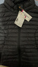 迪卡侬（DECATHLON）短款羽绒服轻薄薄外套户外运动保暖内胆排骨羽绒服TREK100 女款-百搭黑-立领 L 实拍图