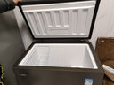 海尔（Haier）冰柜家用冷藏冷冻两用风冷无霜200/241升-38度超低温深冷速冻卧式小型冷柜一键转换大容量保鲜柜 【星蕴银】风冷无霜｜-38度速冻｜ 166L 实拍图