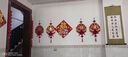 迪普尔福字挂件乔迁之喜过年装饰新年春节场景布置龙年客厅喜庆拉花挂饰 新年快乐-金卡流苏挂饰-送挂钩1 实拍图