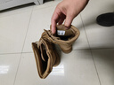 大虎棕色作战靴男士训练靴防滑耐磨超轻高帮侧拉链登山鞋透气训练反绒 通用款棕色靴多厂家随机发货 270mm 男44 实拍图