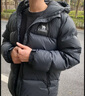 骆驼（CAMEL）【拒水羽绒】户外羽绒服鸭绒加厚羽绒衣经典时尚防风保暖运动外套 A33CR07164，幻影黑，男女同款 M 实拍图