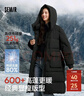 森马（Semir）90绒羽绒服女长款收腰显瘦冬季宽松连帽三防厚外套101724113055 实拍图