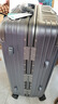 飞流高颜值行李箱男超轻音万向轮铝框拉杆箱女旅行箱学生密码箱子 深灰色【折叠杯架-隐藏挂包】 26英寸 【中长途旅游/商务出差】 实拍图