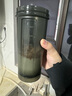 Blender Bottle 蛋白粉摇摇杯运动水杯 大容量塑料杯带刻度健身便携搅拌男士女生 经典款V2黑色800ml 实拍图