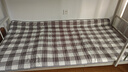 雅鹿·自由自在 床垫单人床褥子宿舍学生软垫1.0米床上下铺100x190cm 格子 实拍图