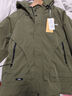 吉普（JEEP）夹克男秋冬季冲锋外套男士休闲宽松工装衣服男装 军绿加棉 2XL 实拍图