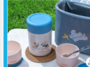 膳魔师（THERMOS）焖烧杯316L不锈钢宽口小狗焖烧罐保温饭盒带餐包带餐具TCLA 实拍图